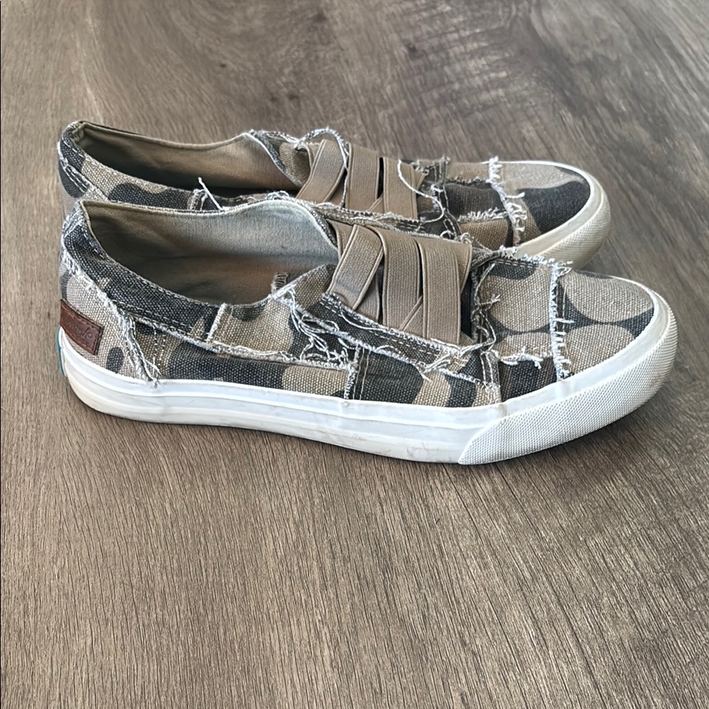 Blowfish Camouflage Slip-On Shoes